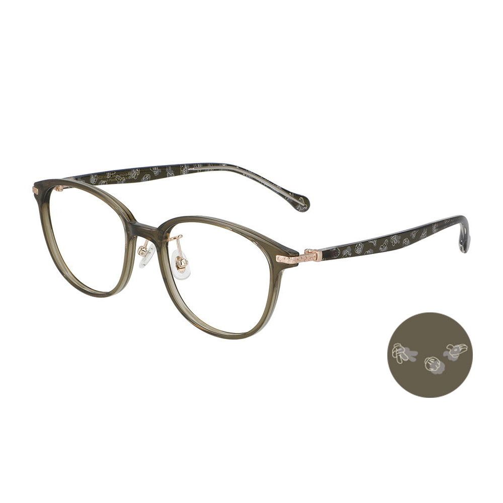 Zoff ミッキー ミニー ミッキー&フレンズ ウェリントン型 メガネ フリーサイズ ZC211001 ※※