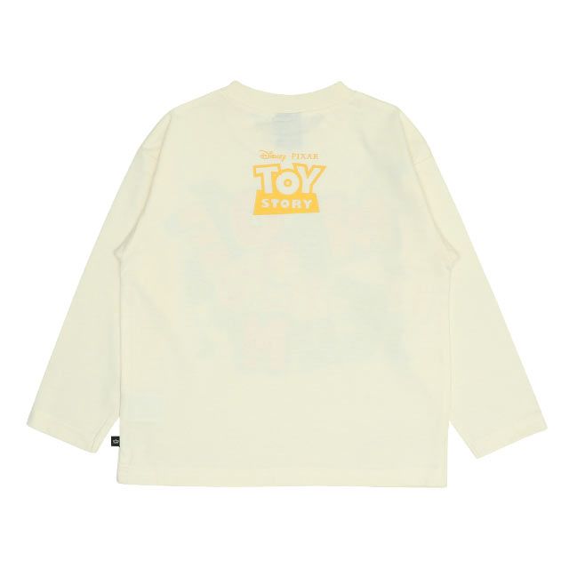 【ベビードール】親子お揃い トイ・ストーリー グラフィック ロンT 0227K / ウッディ バズ・ライトイヤー ベビーサイズ キッズ リンクコーデ ペアルック 親子コーデ トップス 長袖 クルーネック カットソー