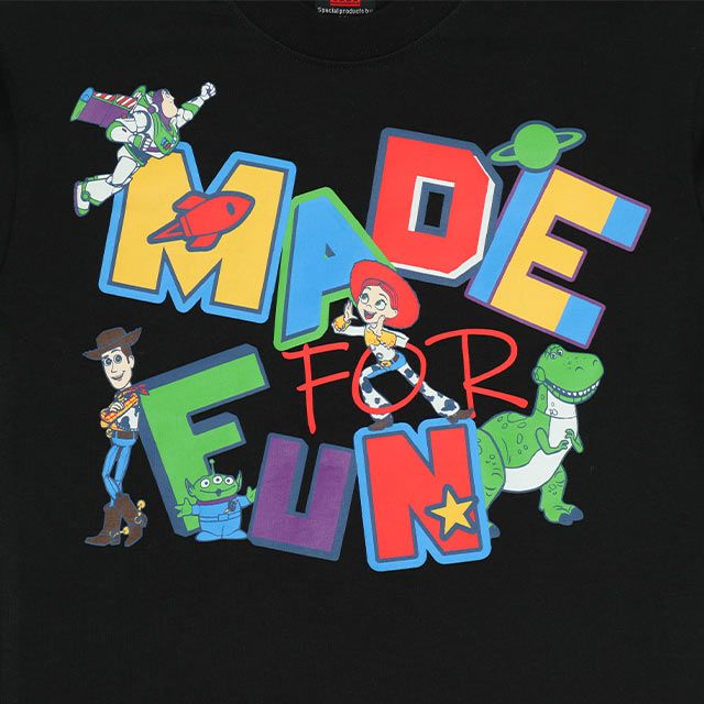 【ベビードール】親子お揃い トイ・ストーリー グラフィック ロンT 0227K / ウッディ バズ・ライトイヤー ベビーサイズ キッズ リンクコーデ ペアルック 親子コーデ トップス 長袖 クルーネック カットソー