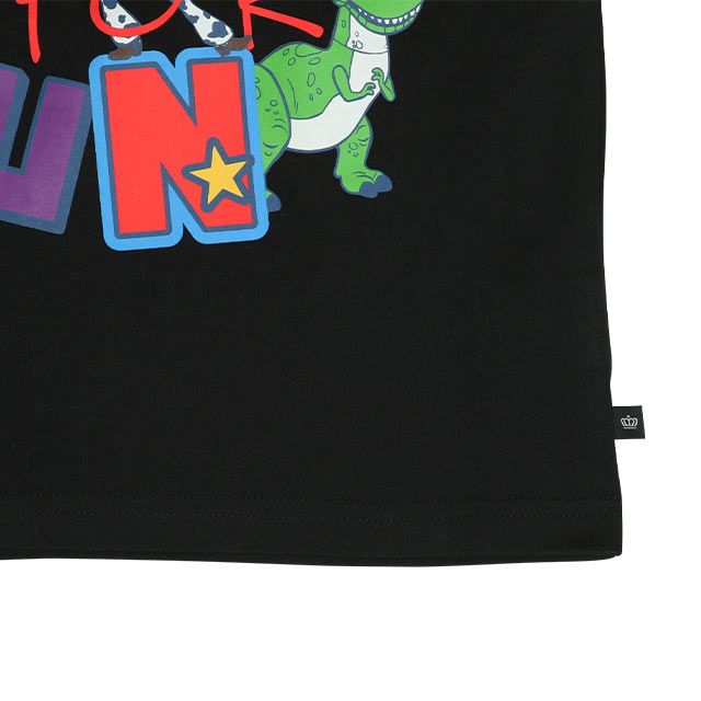 【ベビードール】親子お揃い トイ・ストーリー グラフィック ロンT 0227K / ウッディ バズ・ライトイヤー ベビーサイズ キッズ リンクコーデ ペアルック 親子コーデ トップス 長袖 クルーネック カットソー