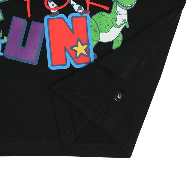 【ベビードール】親子お揃い トイ・ストーリー グラフィック ロンT 0227K / ウッディ バズ・ライトイヤー ベビーサイズ キッズ リンクコーデ ペアルック 親子コーデ トップス 長袖 クルーネック カットソー