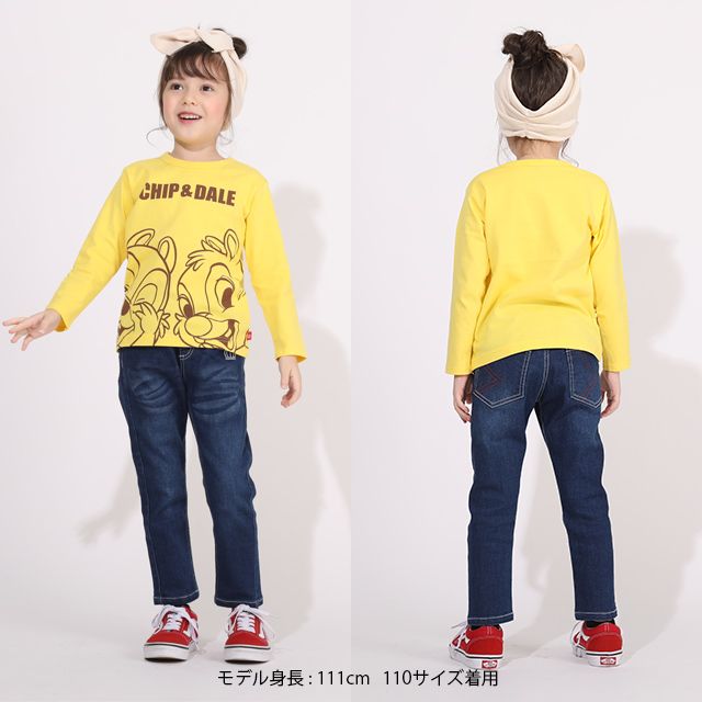 【ベビードール】通販限定サイズあり 税抜990円 ディズニー キャラクターロンT 5611K チップ＆デール