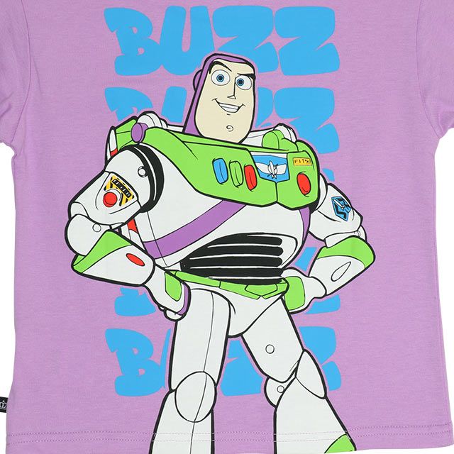 【ベビードール】バズ・ライトイヤー 巾着ポケット ロンT 0230K / トイ・ストーリー ベビーサイズ キッズ トップス 長袖 クルーネック カットソー