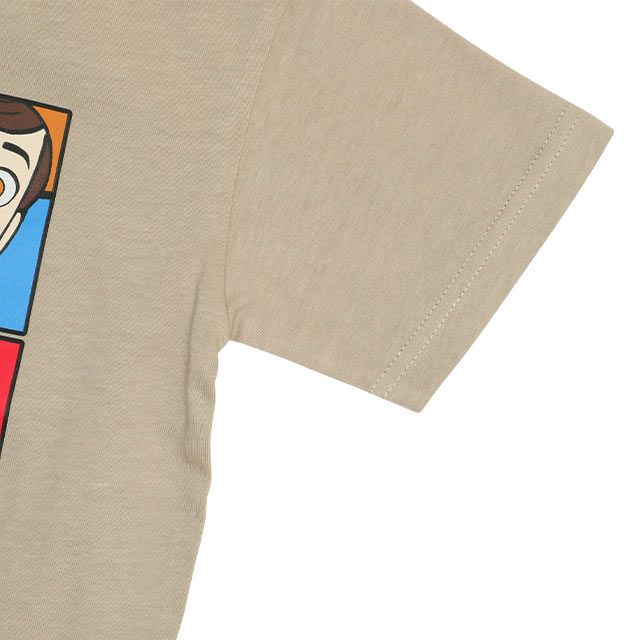 【ベビードール】トイ・ストーリー リメイク風 Tシャツ 0232K / ベビーサイズ キッズ 半袖 セミワイド アシンメトリー ウッディ バズ・ライトイヤー ジェシー
