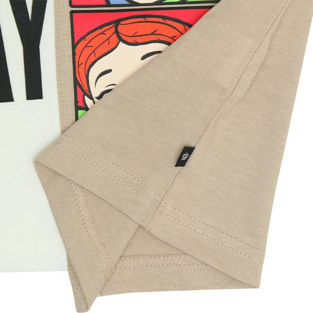 【ベビードール】トイ・ストーリー リメイク風 Tシャツ 0232K / ベビーサイズ キッズ 半袖 セミワイド アシンメトリー ウッディ バズ・ライトイヤー ジェシー