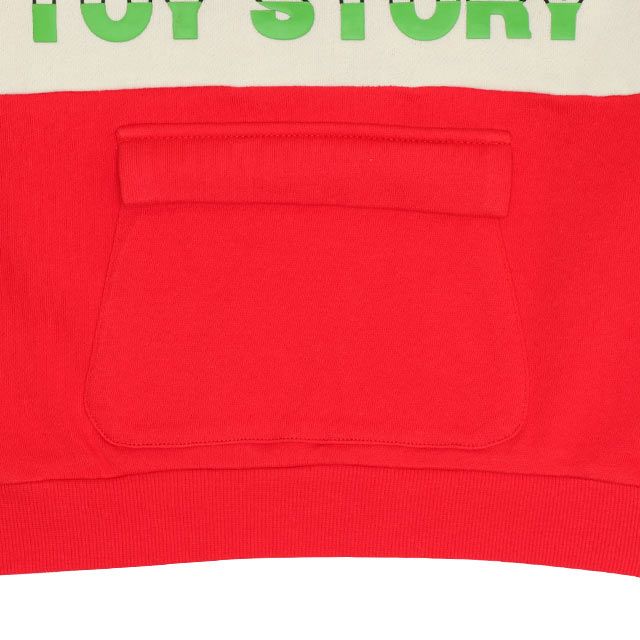 【ベビードール】トイ・ストーリー 立体ロゴパーカー 0233K / ウッディ バズ・ライトイヤー ジェシー ベビーサイズ キッズ トップス 長袖 プルオーバー ワイドシルエット