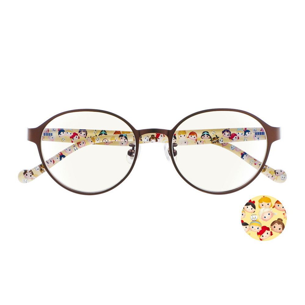 &times;【WEB限定価格】Zoff  TSUM TSUM ボストン型 ブルーライトカット メガネ フリーサイズ  ZA212P01