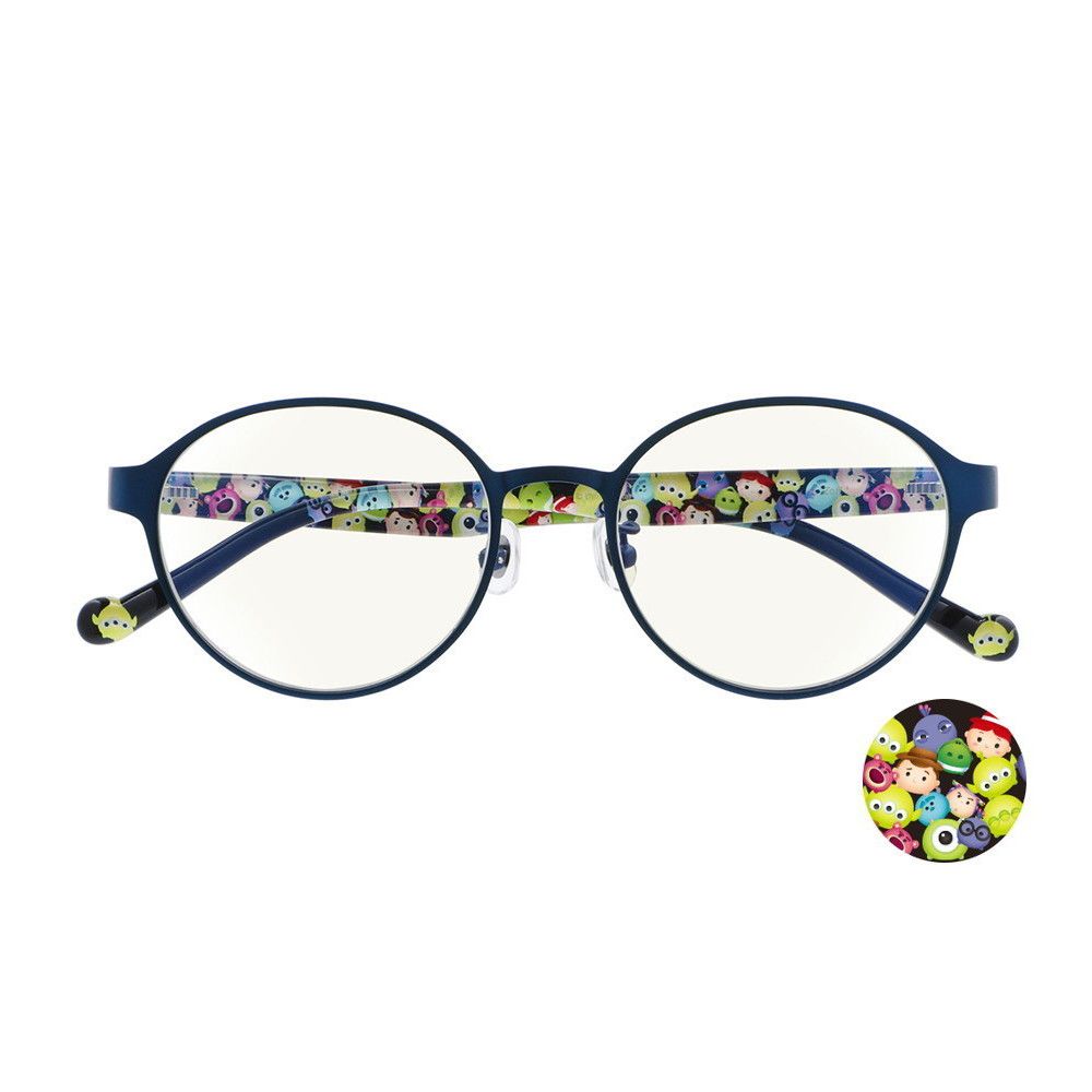 &times;【WEB限定価格】Zoff  TSUM TSUM ボストン型 ブルーライトカット メガネ フリーサイズ  ZA212P01