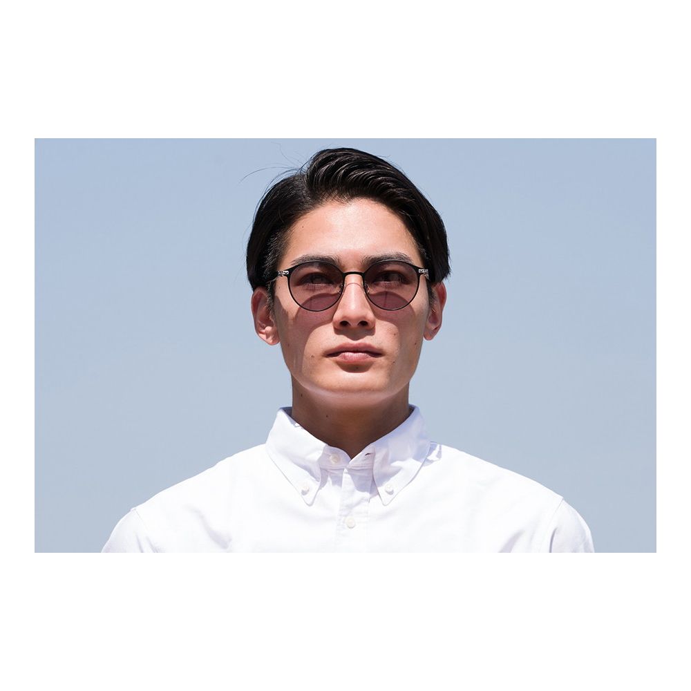 Zoff ミッキー＆フレンズ ボストン型 メタル サングラス フリーサイズ ZC222G01