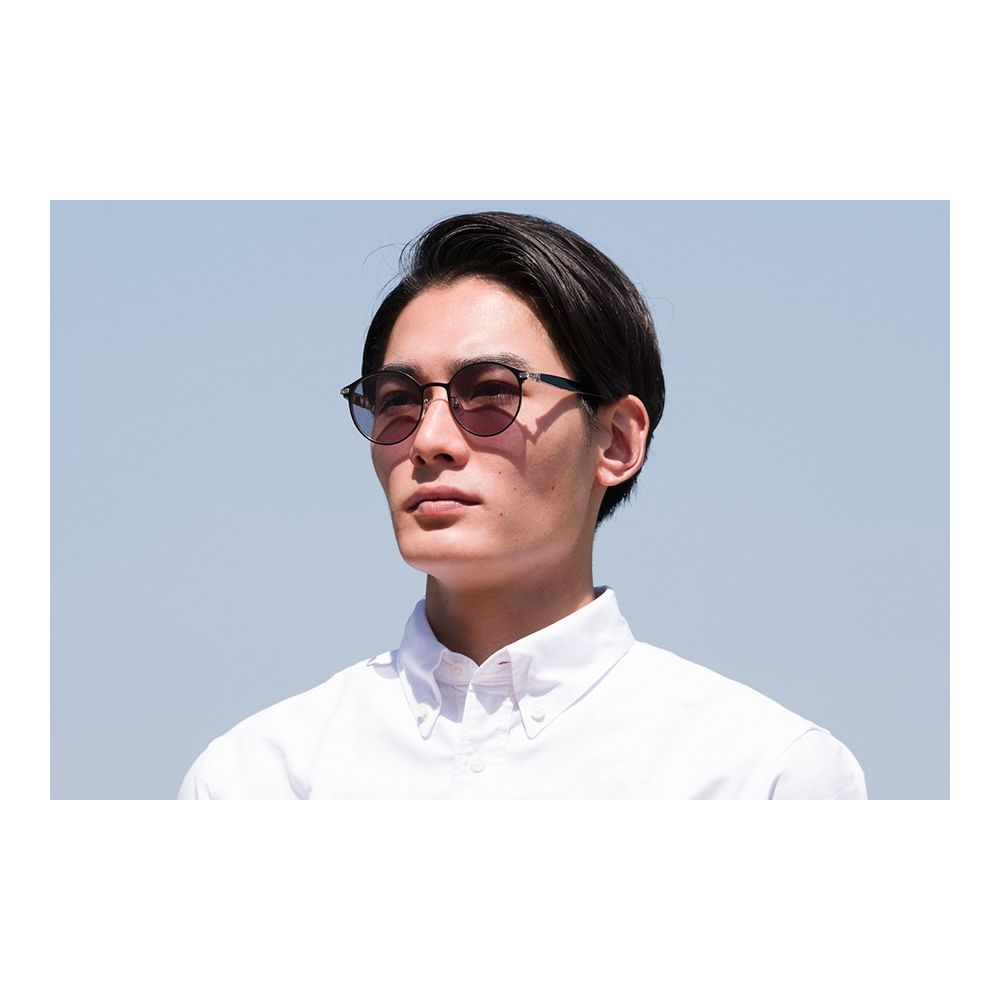 Zoff ミッキー＆フレンズ ボストン型 メタル サングラス フリーサイズ ZC222G01