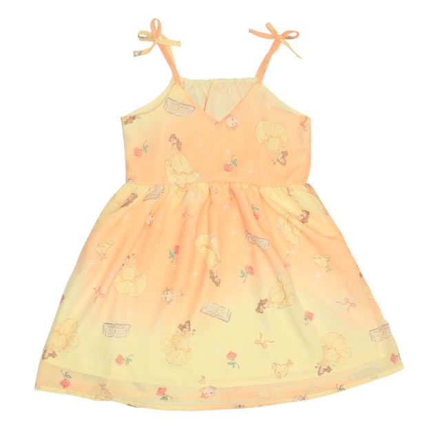 【ベビードール】ベル プリンセス / フリル&times;キャミソールワンピースセット 0265K / ベビーサイズ キッズ ワンピース スカート 半袖 肩出し ドレス セットアイテム 仮装 コスチューム コスプレ