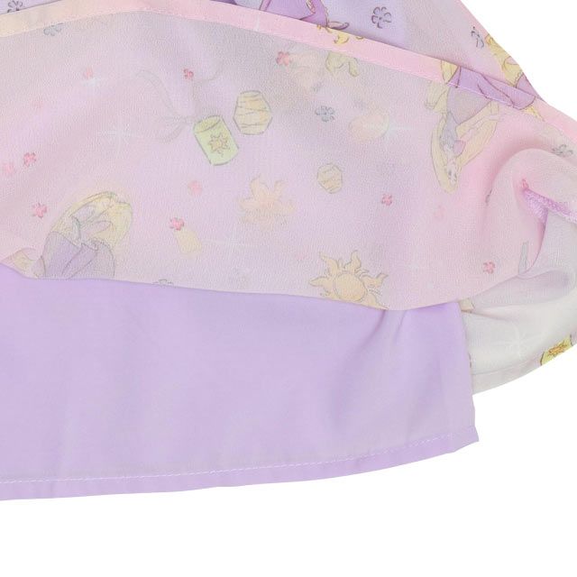 【ベビードール】アナ エルサ プリンセス / フリル&times;キャミソールワンピースセット 0265K / ベビーサイズ キッズ ワンピース スカート 半袖 肩出し ドレス セットアイテム 仮装 コスチューム コスプレ