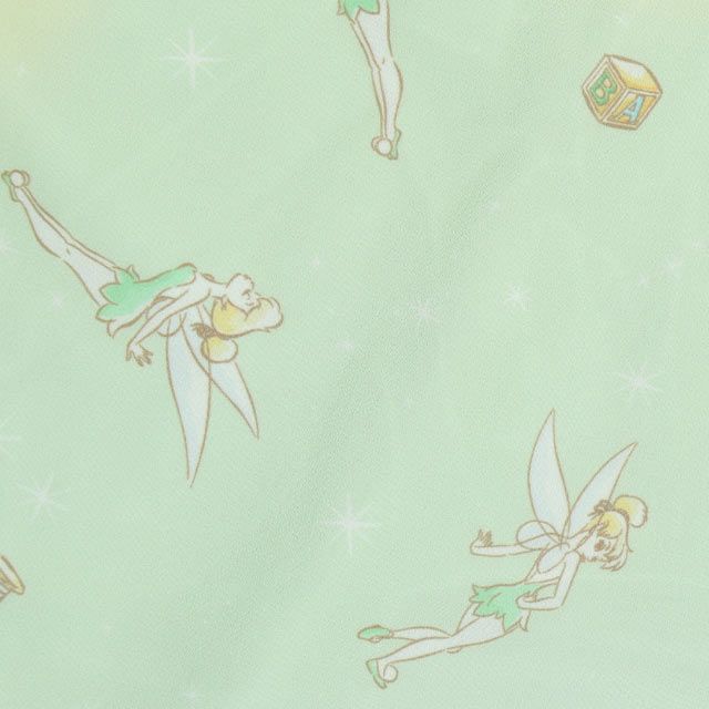 【ベビードール】ティンカーベル プリンセス / フリル&times;キャミソールワンピースセット 0265K / ベビーサイズ キッズ ワンピース スカート 半袖 肩出し ドレス セットアイテム 仮装 コスチューム コスプレ