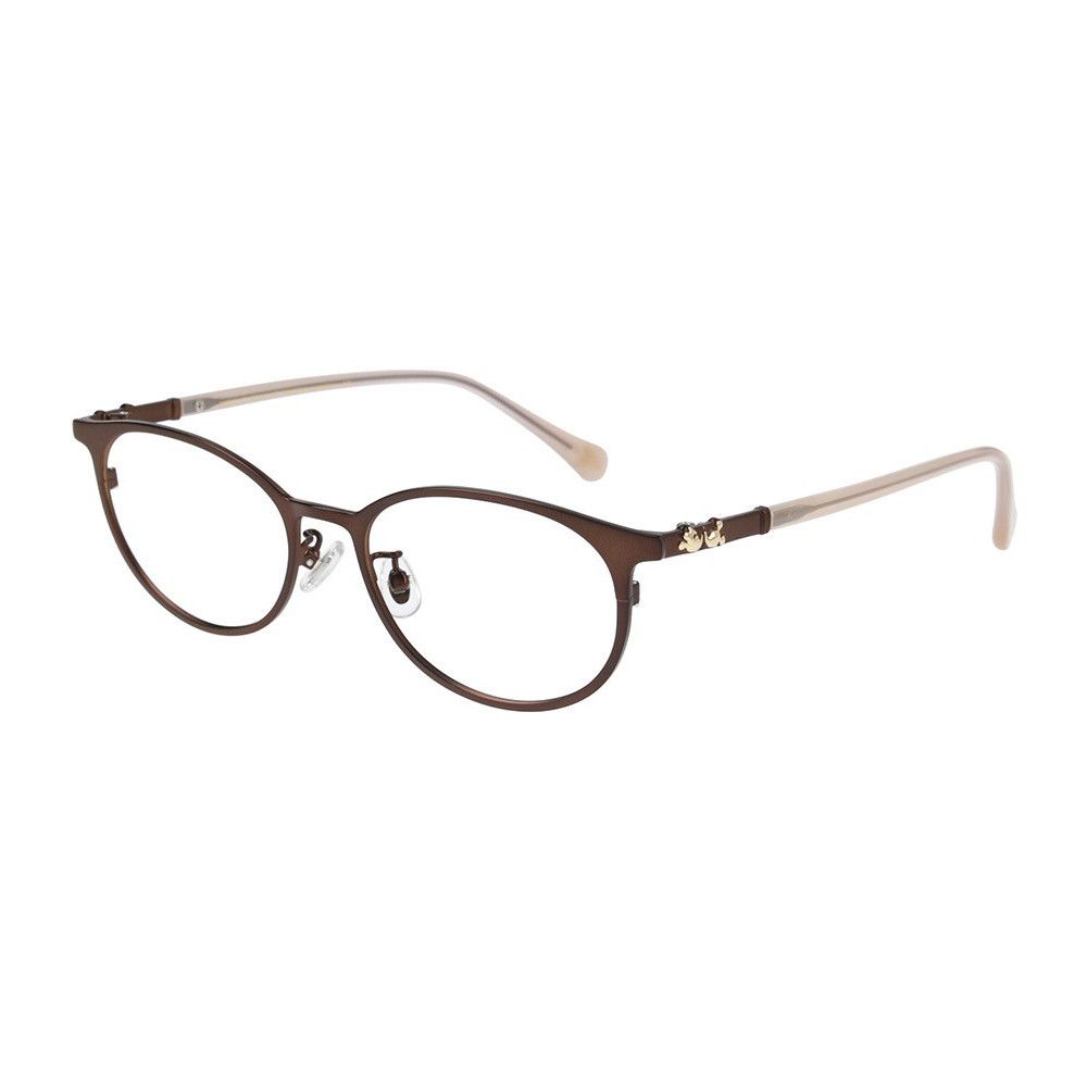 Zoff ミッキー ミニー オーバル型 メタル メガネ フリーサイズ  ZF222017