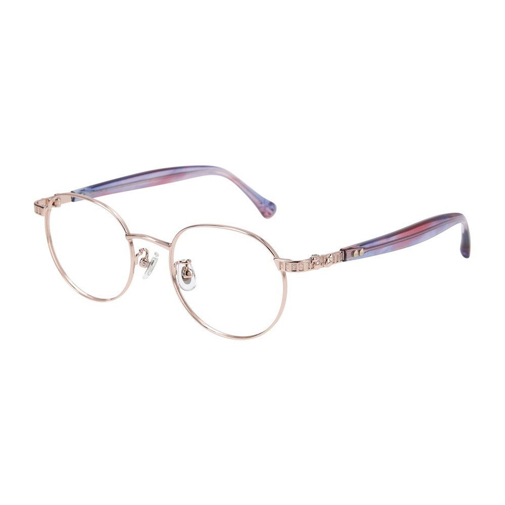 Zoff ドナルド デイジー ボストン型 メタル メガネ フリーサイズ  ZF222018