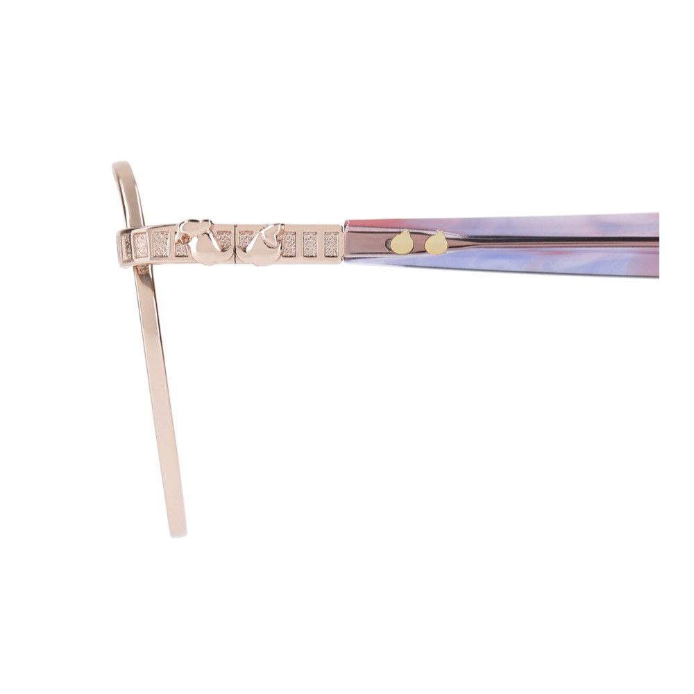 Zoff ドナルド デイジー ボストン型 メタル メガネ フリーサイズ  ZF222018