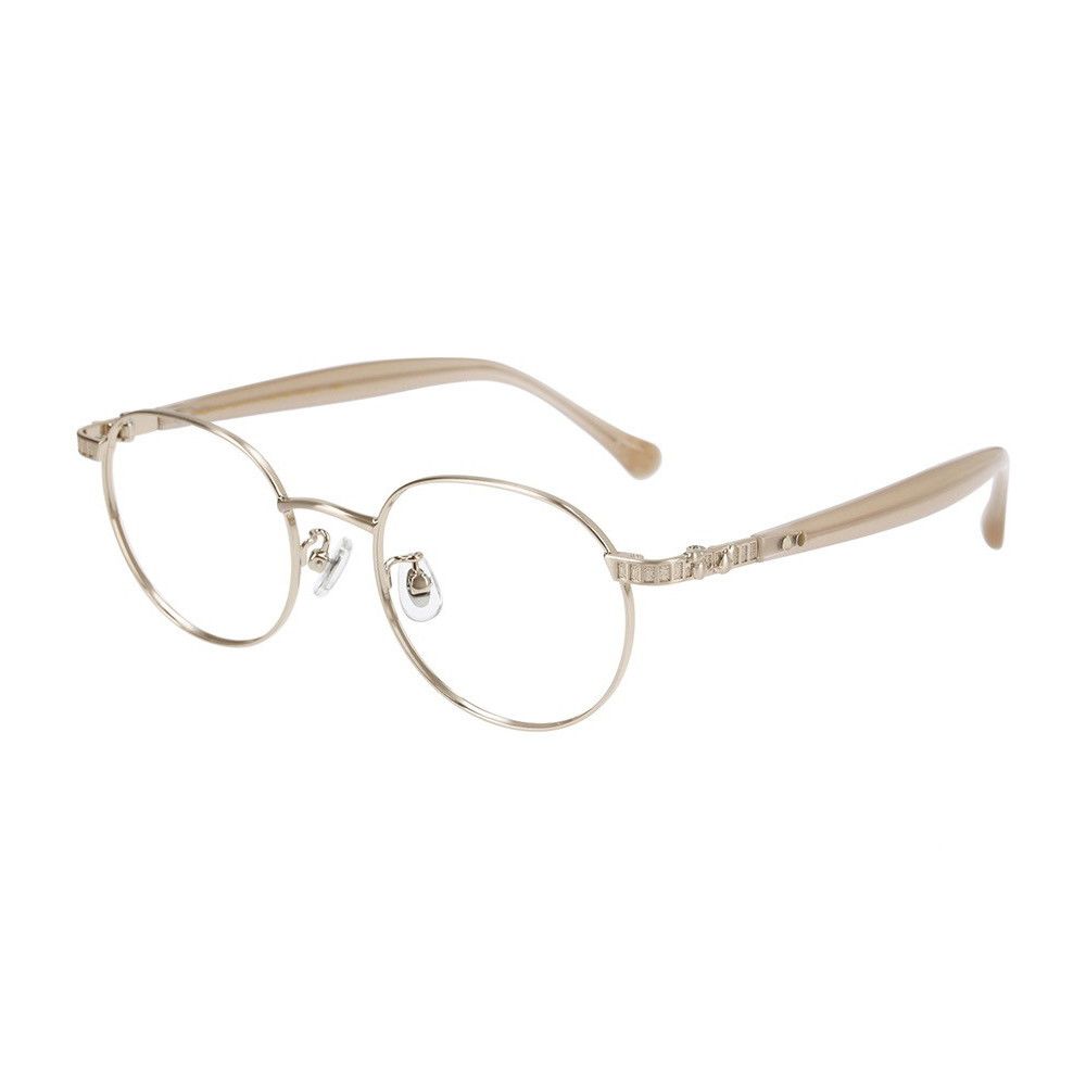 Zoff ドナルド デイジー ボストン型 メタル メガネ フリーサイズ  ZF222018