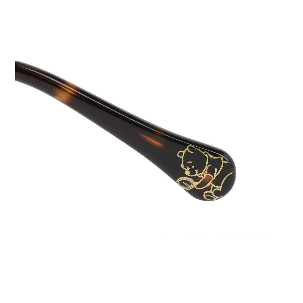 Zoff くまのプーさん ボストン型 メタル メガネ フリーサイズ  ZF222019