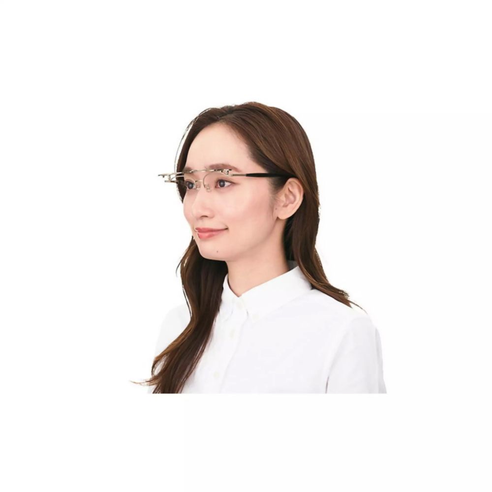 Zoff くまのプーさん ボストン型 メタル 跳ね上げ式 メガネ フリーサイズ  ZF222020