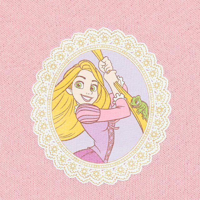 公式 ショップディズニー ベビードール ディズニー プリンセスフリルフードジップパーカー 7030k ラプンツェル