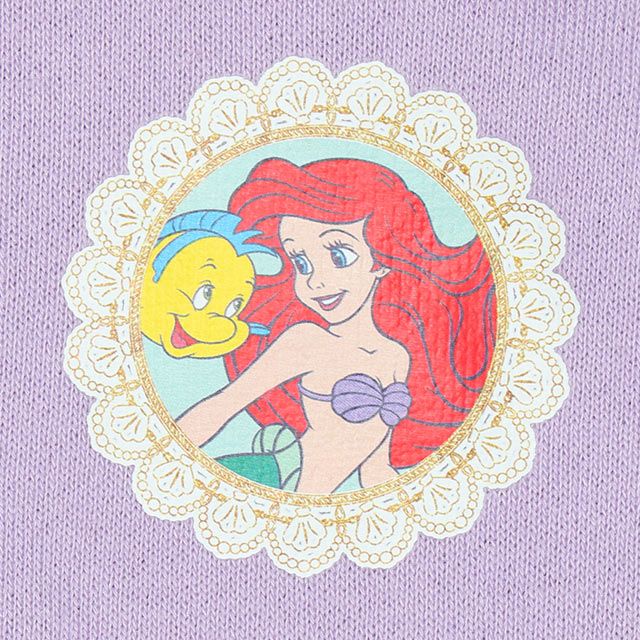 公式 ショップディズニー ベビードール ディズニー プリンセスフリルフードジップパーカー 7030k アリエル