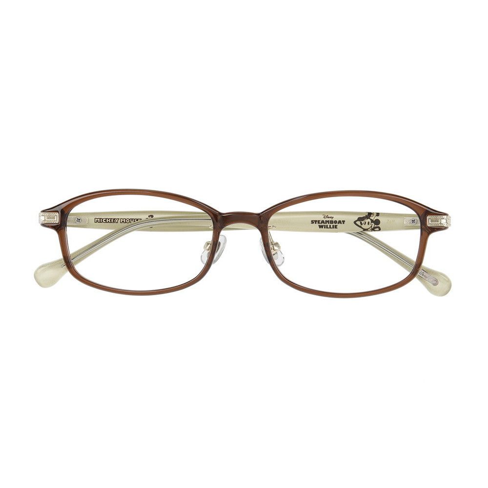 Zoff 蒸気船ウィリー ミッキー スクエア型 メガネ フリーサイズ  ZC221007