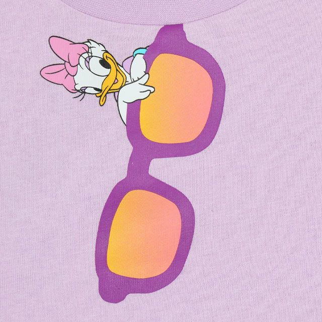 【ベビードール】デイジー 親子お揃い サングラスTシャツ 0290K / ベビーサイズ キッズ リンクコーデ ペアルック 親子コーデ トップス 半袖 ワイドシルエット 天竺素材