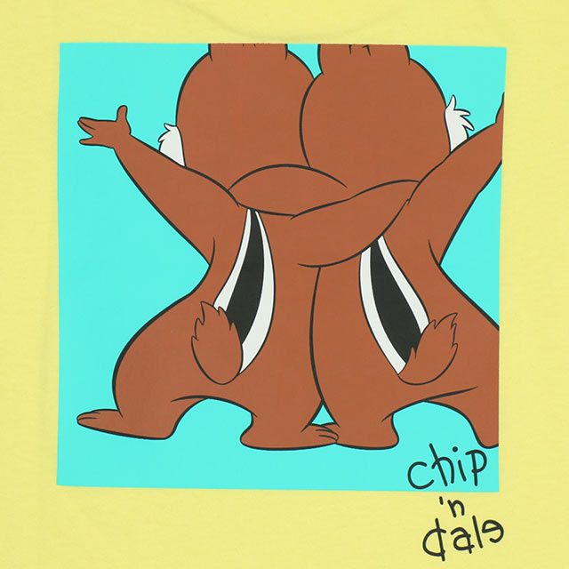 【ベビードール】チップ デール 親子お揃い サングラスTシャツ 0290K / ベビーサイズ キッズ リンクコーデ ペアルック 親子コーデ トップス 半袖 ワイドシルエット 天竺素材