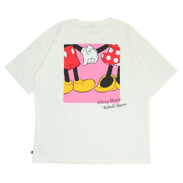 【ベビードール】ミニー 親子お揃い サングラスTシャツ 0290A / 大人 ユニセックス 男女兼用 リンクコーデ ペアルック 親子コーデ トップス 半袖 ワイドシルエット 天竺素材