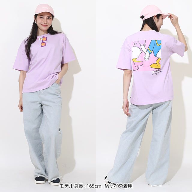 【ベビードール】デイジー 親子お揃い サングラスTシャツ 0290A / 大人 ユニセックス 男女兼用 リンクコーデ ペアルック 親子コーデ トップス 半袖 ワイドシルエット 天竺素材