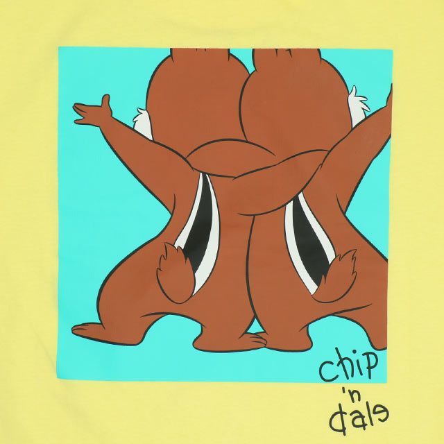 【ベビードール】チップ デール 親子お揃い サングラスTシャツ 0290A / 大人 ユニセックス 男女兼用 リンクコーデ ペアルック 親子コーデ トップス 半袖 ワイドシルエット 天竺素材