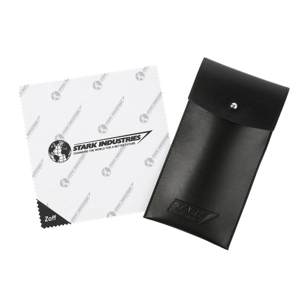 Zoff MARVEL STARK INDUSTRIES スクエア型 メガネ フリーサイズ  ZY232007