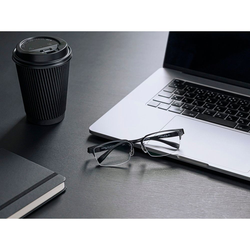 Zoff MARVEL STARK INDUSTRIES スクエア型 メガネ フリーサイズ  ZY232007