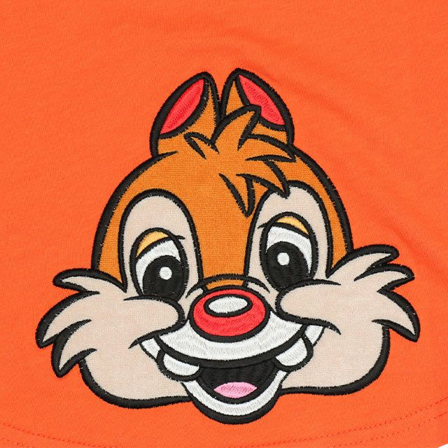 【ベビードール】デール バックキャラクターワッペンTシャツ 0304K / ベビーサイズ キッズ トップス 半袖 天竺素材 後ろ裾ラウンド セミワイド