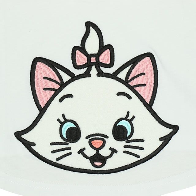 【ベビードール】マリー バックキャラクターワッペンTシャツ 0304K / ベビーサイズ キッズ トップス 半袖 天竺素材 後ろ裾ラウンド セミワイド