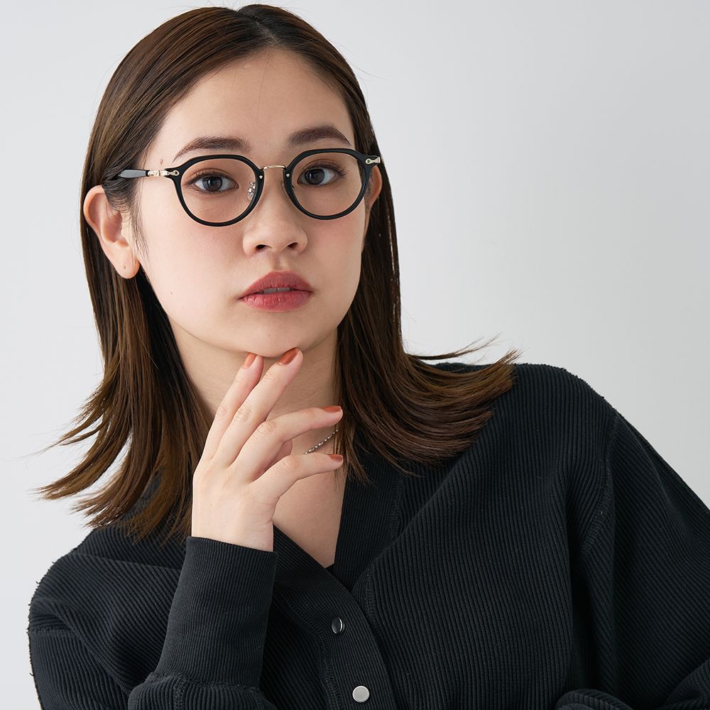 Zoff Disney PRINCESS ジャスミン ボストン型メガネ フリーサイズ ZO231012