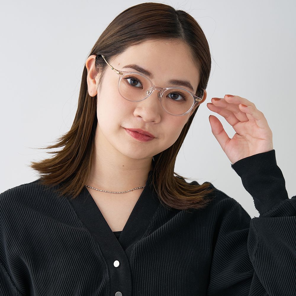 Zoff Disney PRINCESS ジャスミン ボストン型メガネ フリーサイズ ZA231023