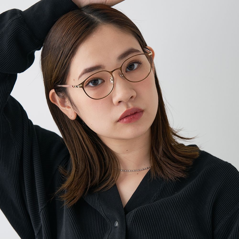 Zoff Disney PRINCESS アリエル ボストン型メガネ フリーサイズ ZY232009