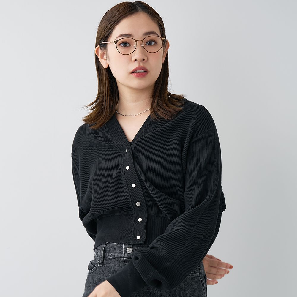 Zoff Disney PRINCESS アリエル ボストン型メガネ フリーサイズ ZY232009