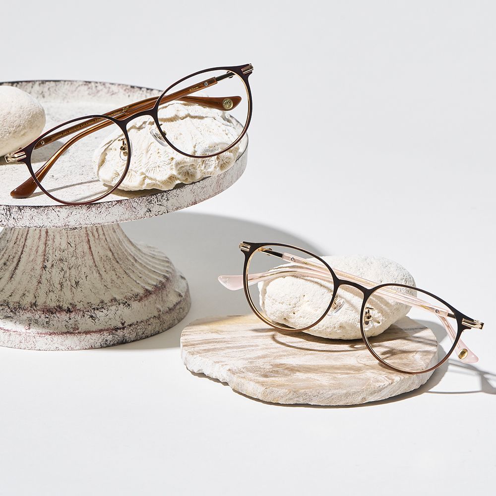 Zoff Disney PRINCESS アリエル ボストン型メガネ フリーサイズ ZY232009