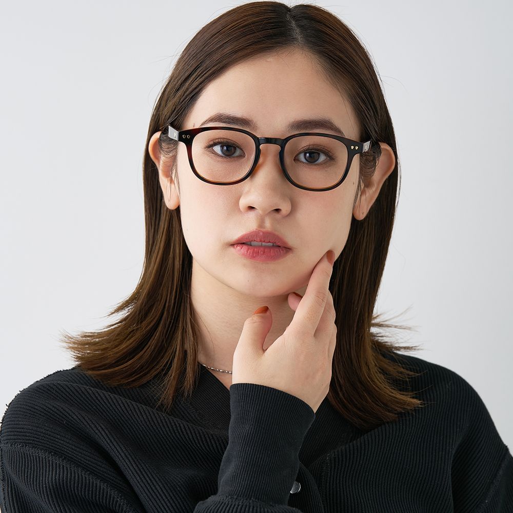 Zoff Disney ドナルド&チップとデール ウェリントン型メガネ フリーサイズ ZA231032