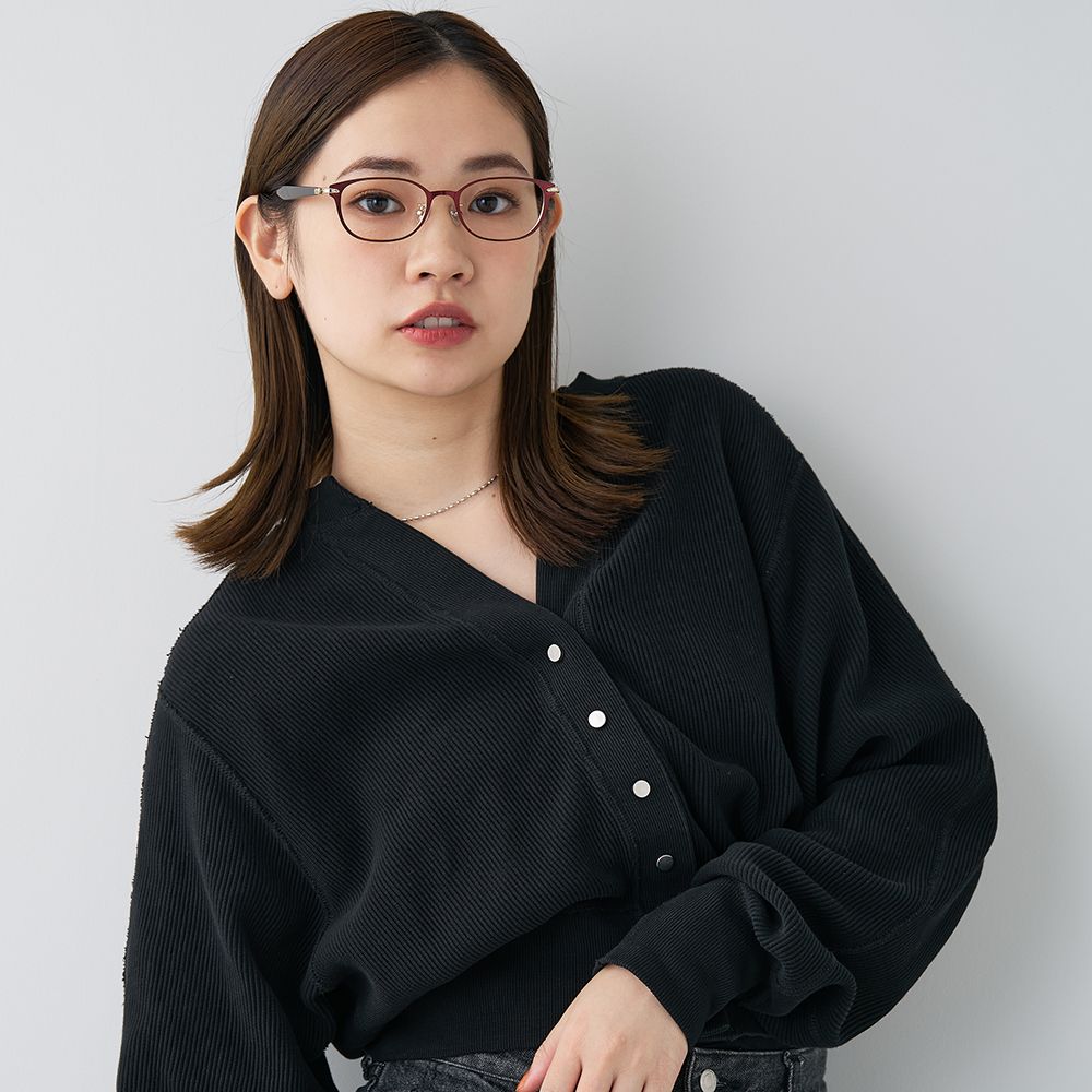 Zoff Disney ドナルド&チップとデール ウェリントン型メガネ フリーサイズ ZY232013