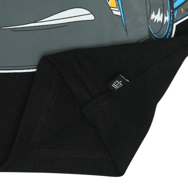 【ベビードール】カーズ 蓄光ロゴTシャツ 0316K / ライトニング・マックィーン ジャクソン・ストーム ベビーサイズ キッズ トップス 半袖 クルーネック カットソー 暗いところで光る 天竺素材