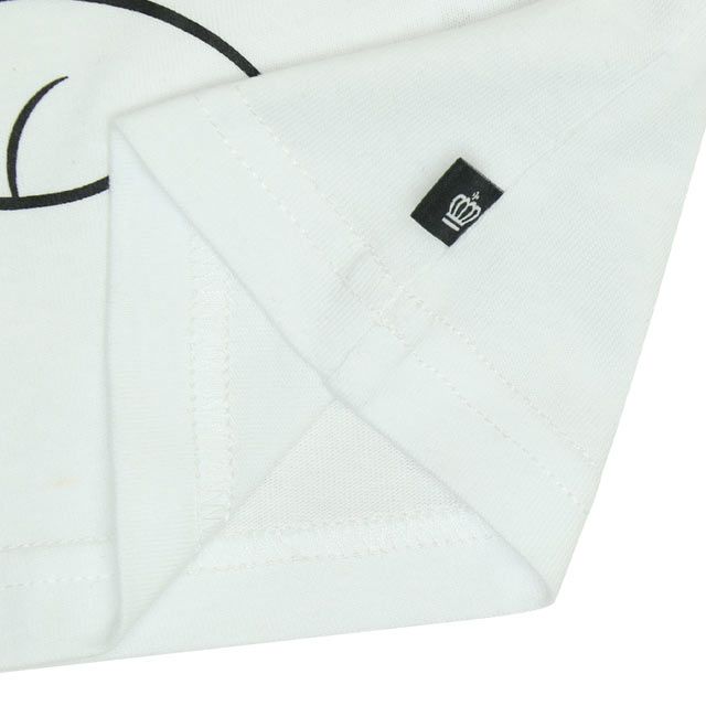 【ベビードール】ルシファー 親子お揃い キャラクターフェイスTシャツ 0320K / ベビーサイズ キッズ リンクコーデ ペアルック 親子コーデ 半袖 トップス 天竺素材 ワイドシルエット キャットコレクション 猫の日 猫キャラクター CAT