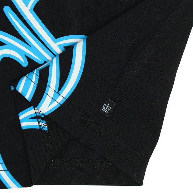 【ベビードール】ミッキー 親子お揃い ネオンキャラクターTシャツ 0322K / ベビーサイズ キッズ リンクコーデ ペアルック 親子コーデ トップス 半袖 クルーネック カットソー 天竺素材