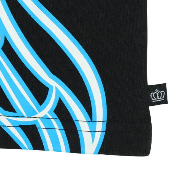 【ベビードール】リトルグリーンメン ネオンキャラクターTシャツ 0322K / ベビーサイズ キッズ リンクコーデ ペアルック 親子コーデ トップス 半袖 クルーネック カットソー 天竺素材