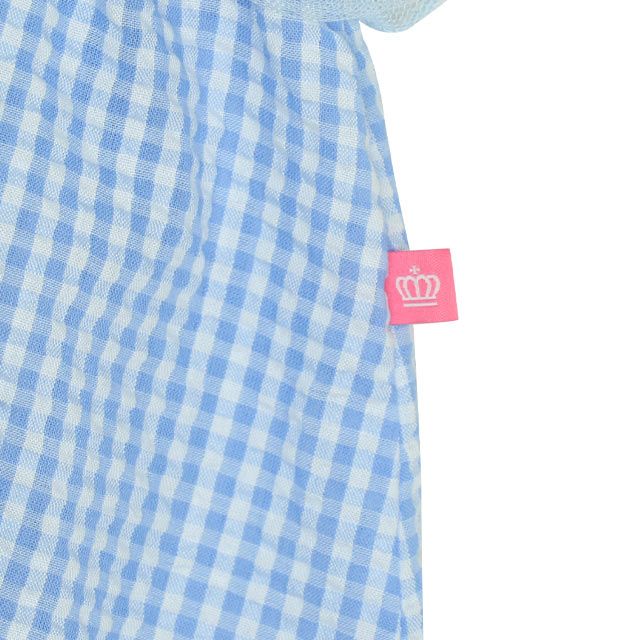 【ベビードール】アリエル プリンセス / ギンガムワンピース 0323K / キッズ 半袖 スカート チュール フェミニン ガーリー お姫様
