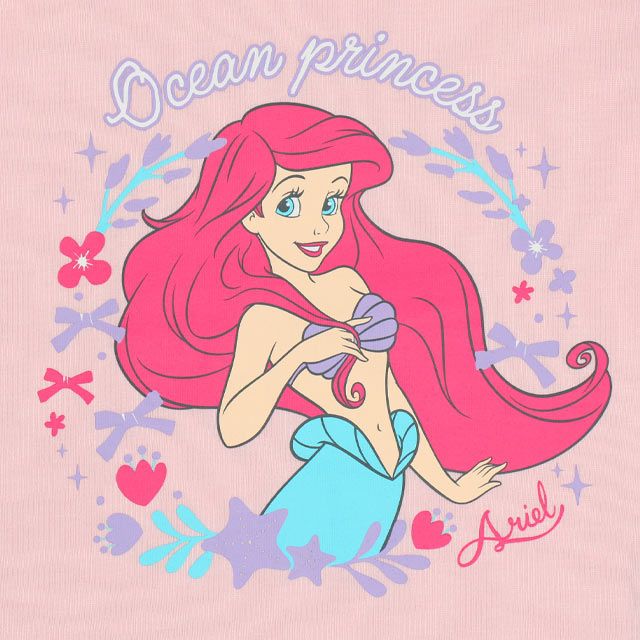 【ベビードール】アリエル プリンセス / フリルTシャツ 0325K / キッズ ２重シフォンチュール袖 フェミニン ガーリー