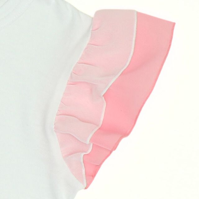 【ベビードール】アリエル プリンセス / フリルTシャツ 0325K / キッズ ２重シフォンチュール袖 フェミニン ガーリー