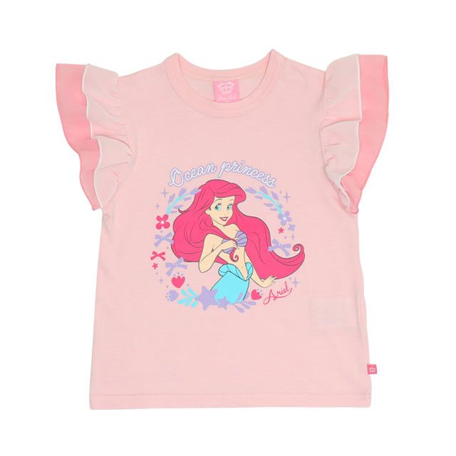 【ベビードール】アリエル プリンセス / フリルTシャツ 0325K / キッズ ２重シフォンチュール袖 フェミニン ガーリー